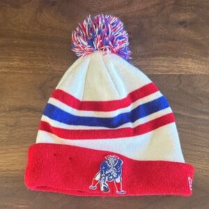 New England Patriots New Era Pom-Pom Beanie